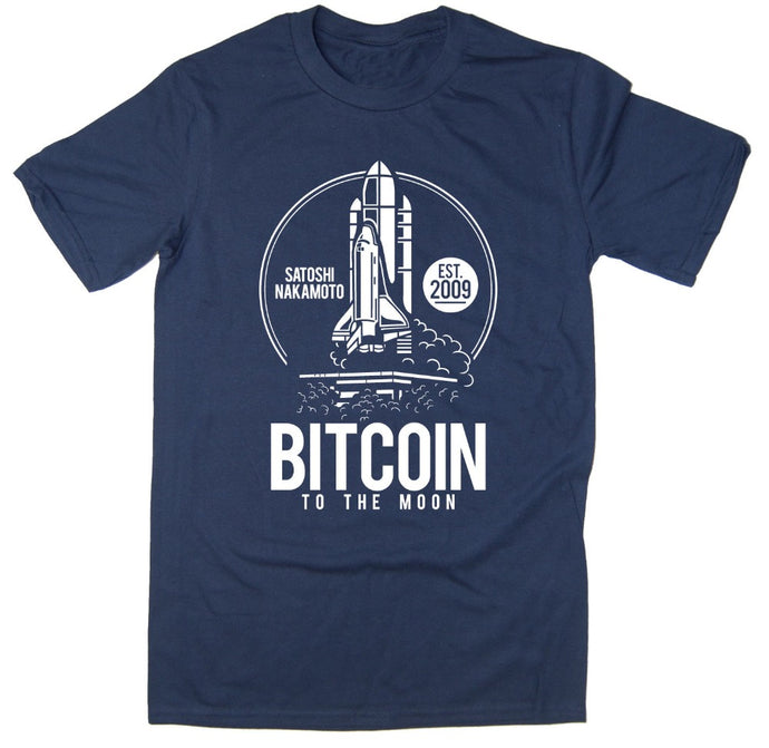 Bitcoin To The Moon T-Shirt